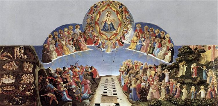 Last Judgment (c.1431) depicts a vivid contrast between heaven and hell, showcasing his mastery of color, detail, and religious symbolism.