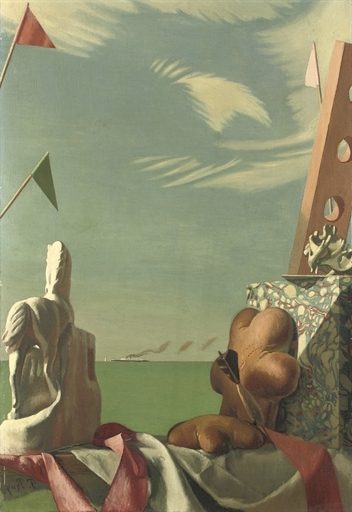 Le Grand Bateau (1927) reflects dreamlike scenes of mystery, vivid imagery, and symbolic depth.