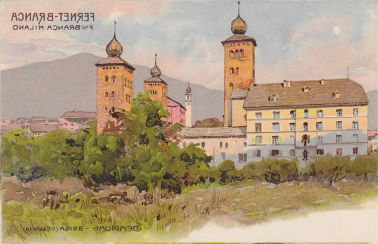 Briga Svizzera – Il Castello (1906) reflects his mastery of Art Nouveau illustration and landscape depiction.