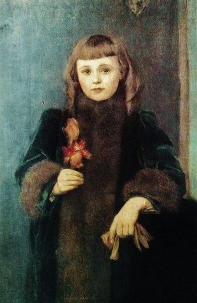 Portrait of Yvonne Seys (1890)  reflects themes of elegance, introspection, and emotional distance.
