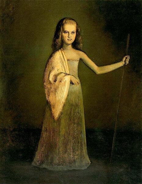 Le Princesse Maria Volkonski à l'âge de Douze Ans (1945)  reflects themes of youth, innocence, and quiet introspection.