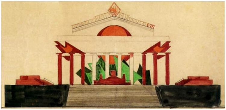 Proletarians of All Countries - Unite! (1920) by Nathan Altman