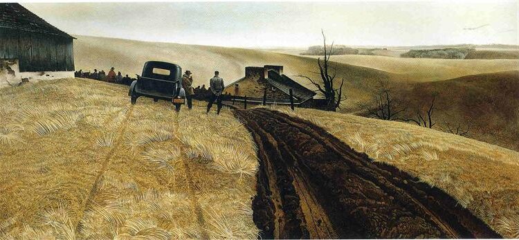 Public Sale by Andrew Wyeth