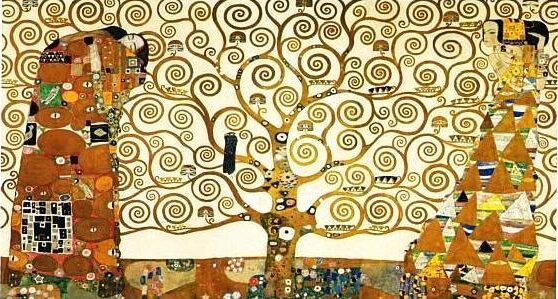 The Tree of Life, Stoclet Frieze by Gustav Klimt, c.1909