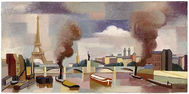 Vue de Paris ou La Seine au point du jour (1926) by André Lhote