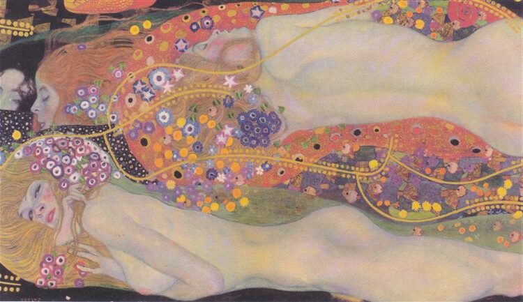 Water Snakes II (1907) reflects themes of sensuality, fluidity, and the mystical connection between femininity and nature.