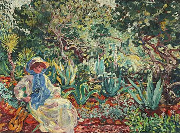 Woman with Guitar (Femme à la Guitare, 1906) embodies the energy and vibrancy characteristic of Fauvism.