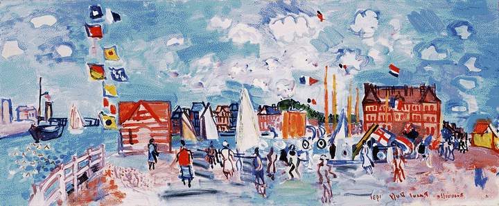 Yacht club by Raoul Dufy in 1931