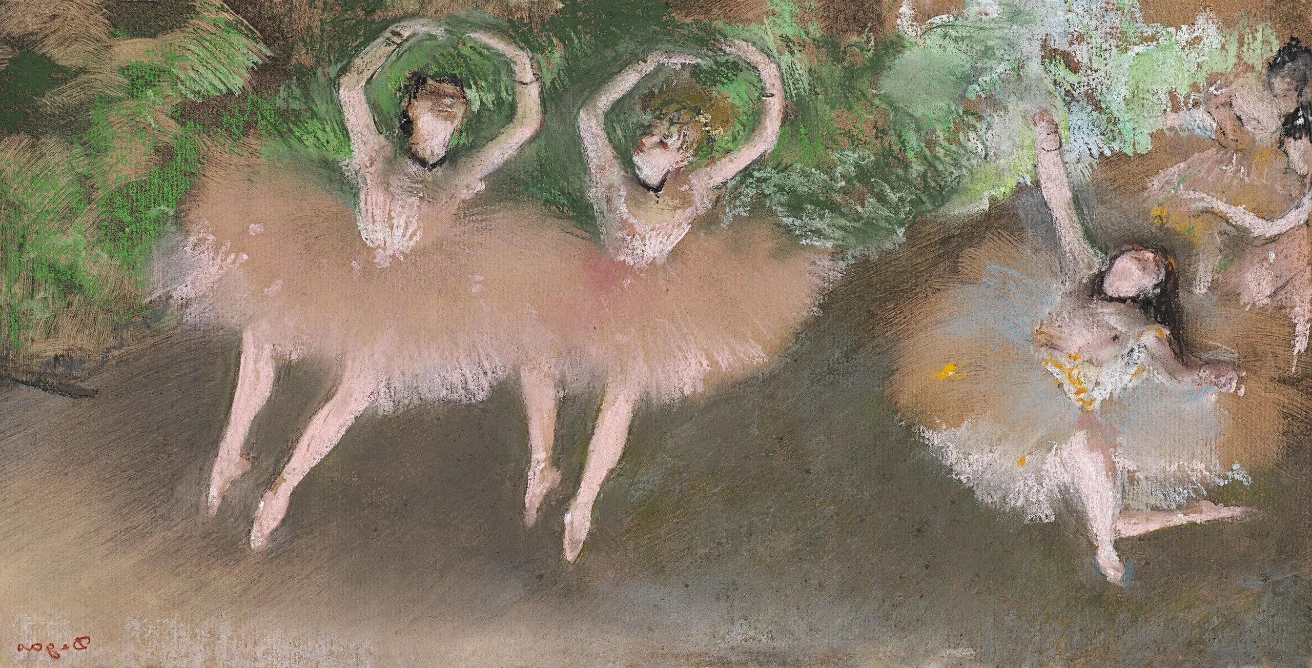 Ballet Scene (ca. 1879) by Edgar Degas