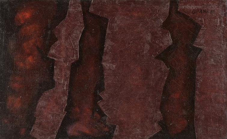 Balken, 1960–1969, by Markus Lüpertz reflects the artist’s exploration of form and symbolism.