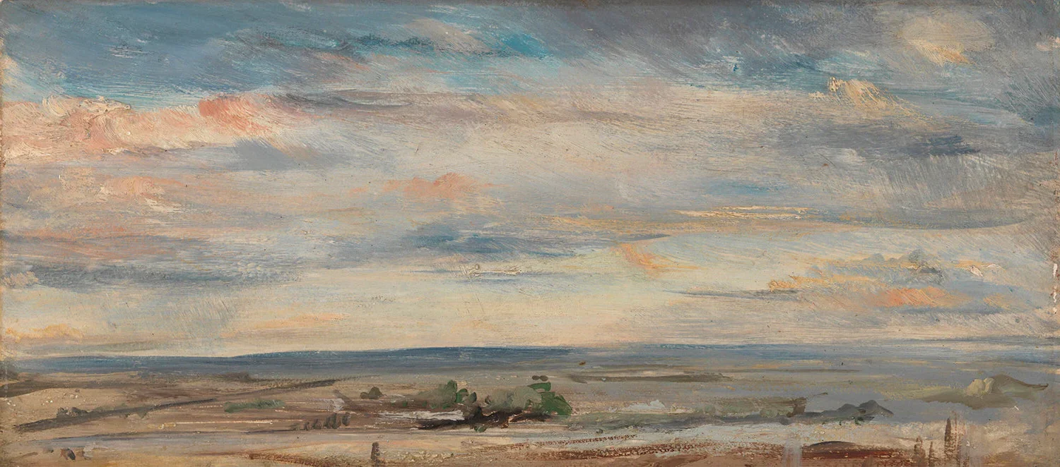 Cloud Study, Early Morning, Looking East from Hampstead by John Constable