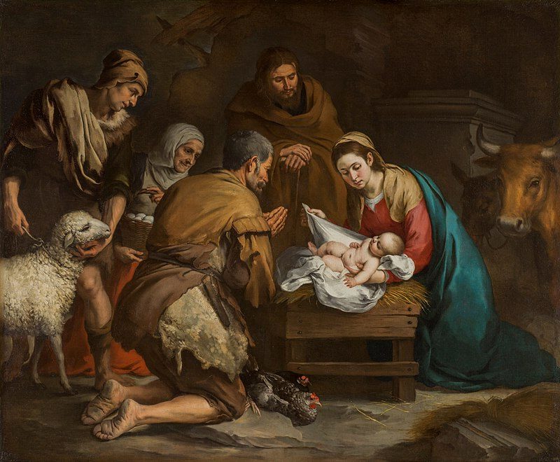 The Adoration of the Shepherds (c. 1650) reflects themes of humility, divine revelation, and the joy of Christ’s birth. 
