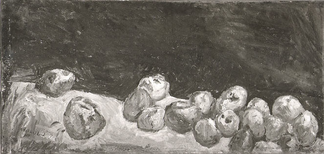 Apples, by Chaim Soutine reflects a vivid, almost chaotic energy in a still life.