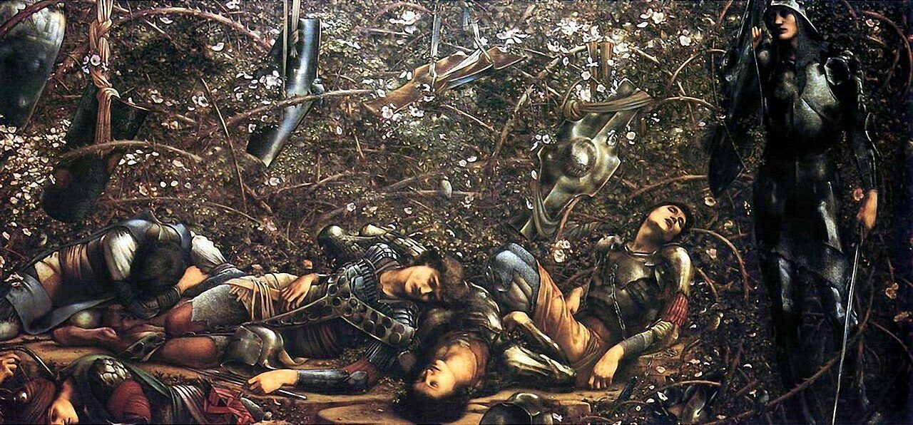 The Briar Wood, completed 1890 by Edward Burne-Jones