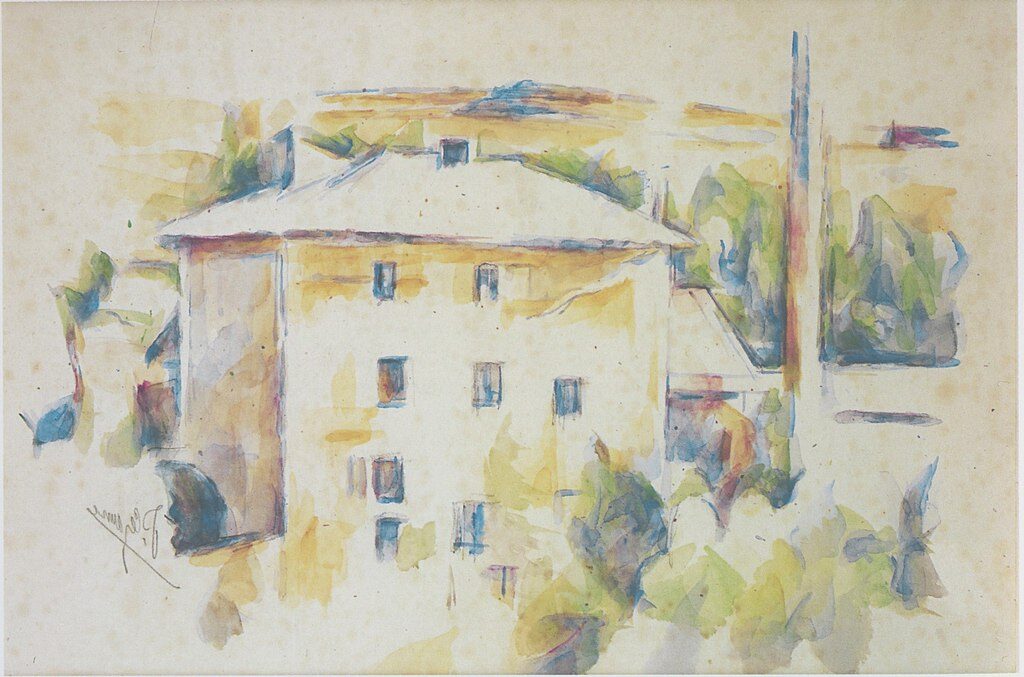 The Plaster Kiln (1890–1894) reflects Cézanne’s exploration of industrial landscapes.