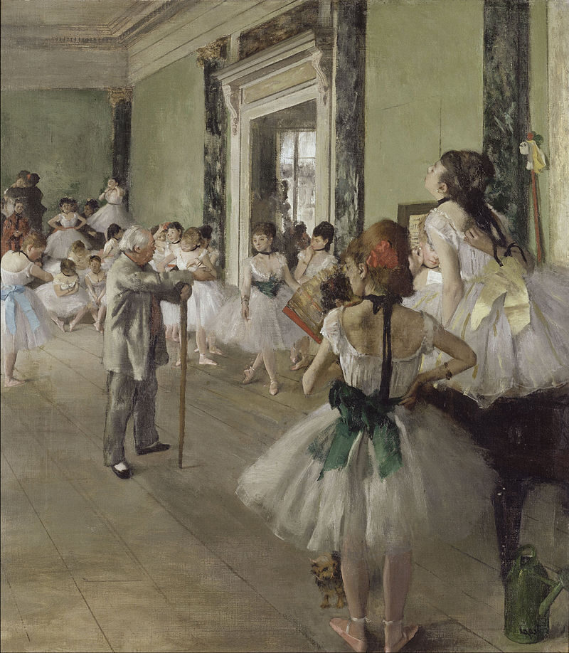 The Dance Class (La Classe de Danse), 1873–1876 reflects his fascination with movement, discipline, and the everyday lives of dancers.