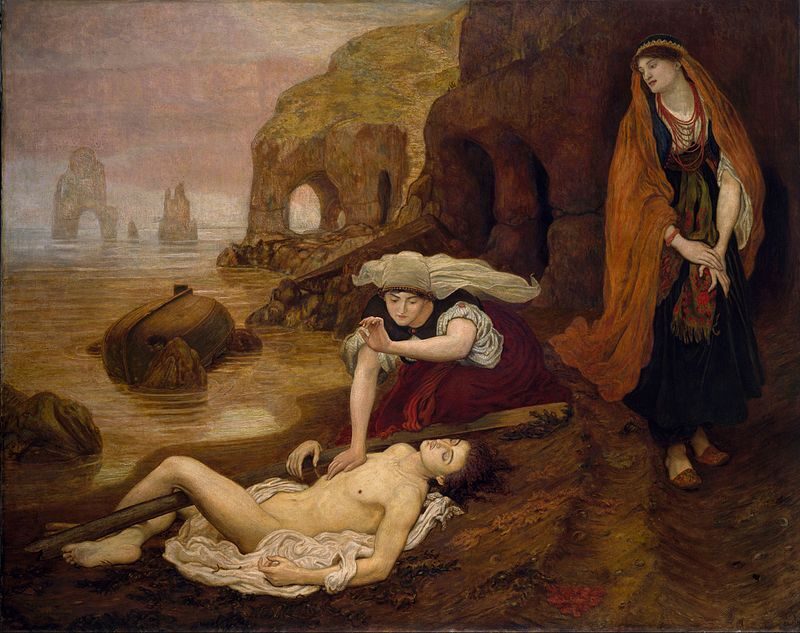 Finding of Don Juan by Haidee, 1873, by Ford Madox Brown reflects themes of love, fate, and the clash of cultures.