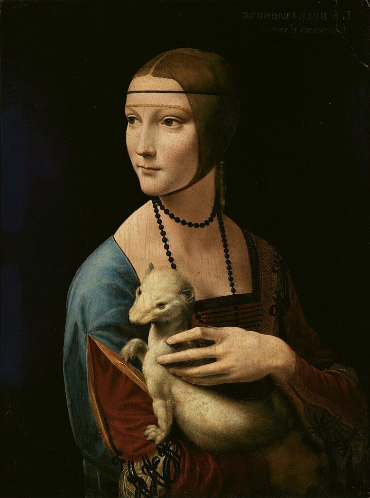 Lady with an Ermine (c. 1489–1491)  reflects Renaissance ideals of portraiture, symbolism, and psychological realism.