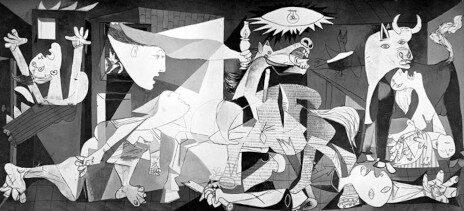Guernica (1937) by Pablo Picasso is a powerful anti-war masterpiece.