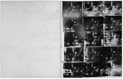 Silver Car Crash (Double Disaster), 1963 by Andy Warhol reflects themes of death, violence, and media sensationalism.