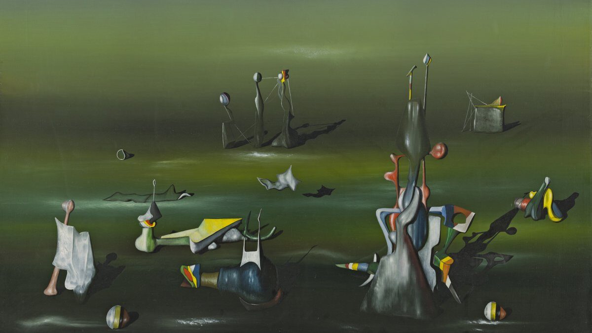 Time and Again, 1942 by Yves Tanguy