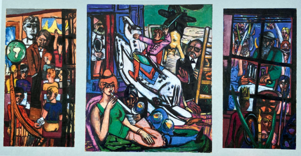 Beginning, 1949, by Max Beckmann