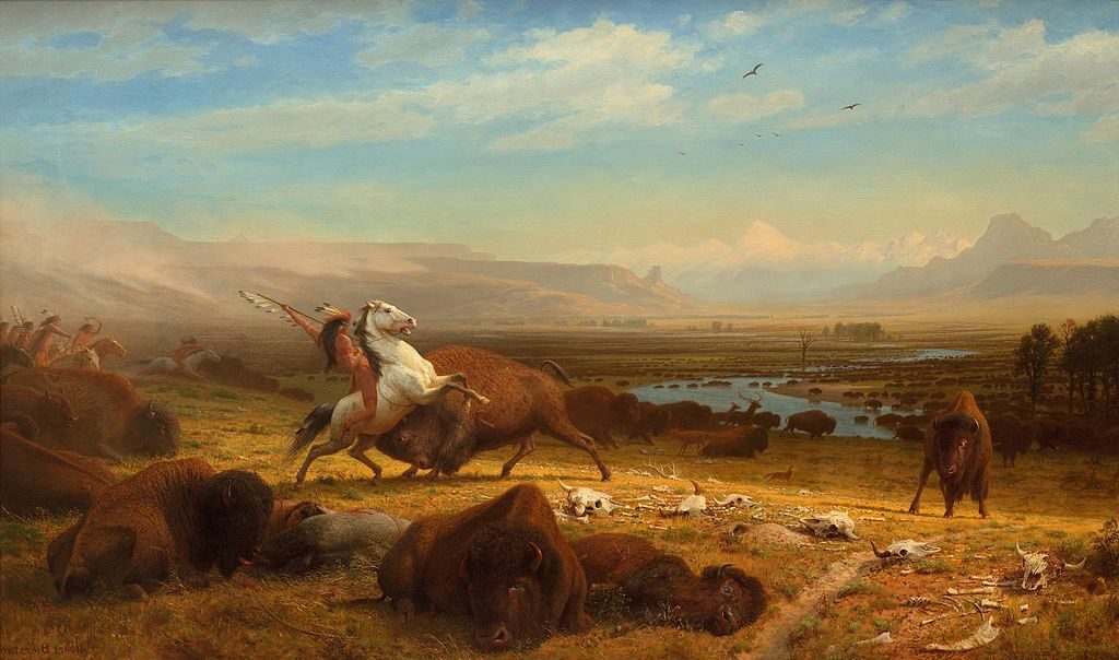 The Last of the Buffalo (1888) by Albert Bierstadt