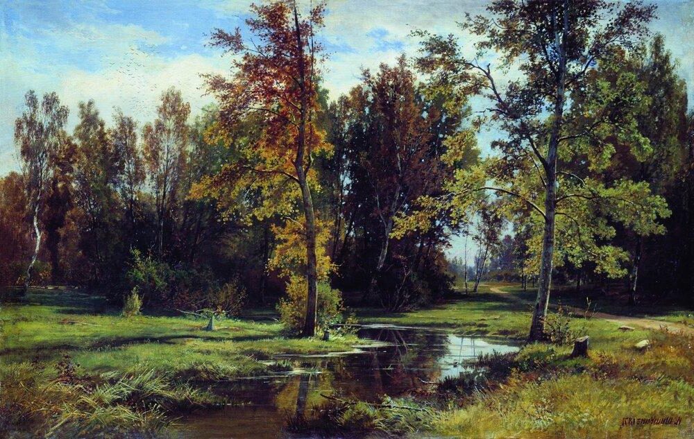 Birch Forest, 1871, by Ivan Shishkin reflects a deep reverence for the Russian landscape.