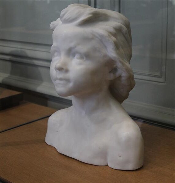 La Petite Châtelaine (1892) reflects a delicate portrait of a young girl, capturing both her innocence and quiet introspection