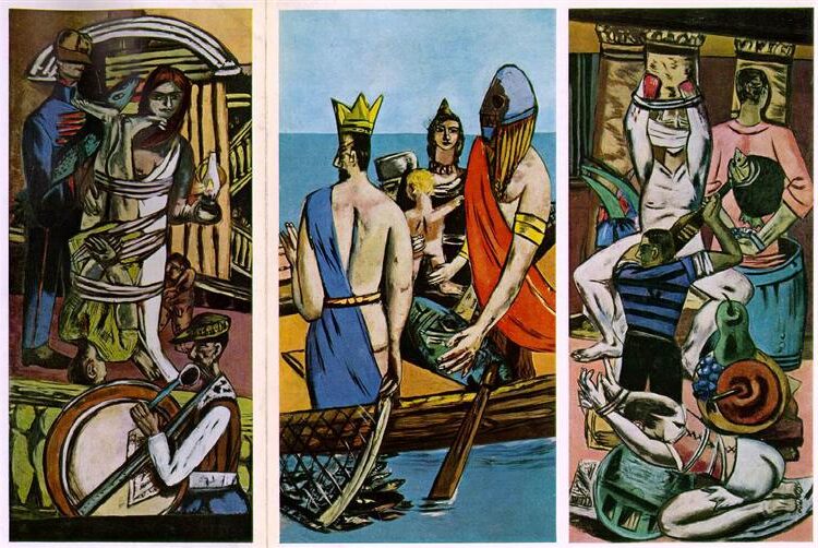 Departure, 1932–1935, by Max Beckmann
