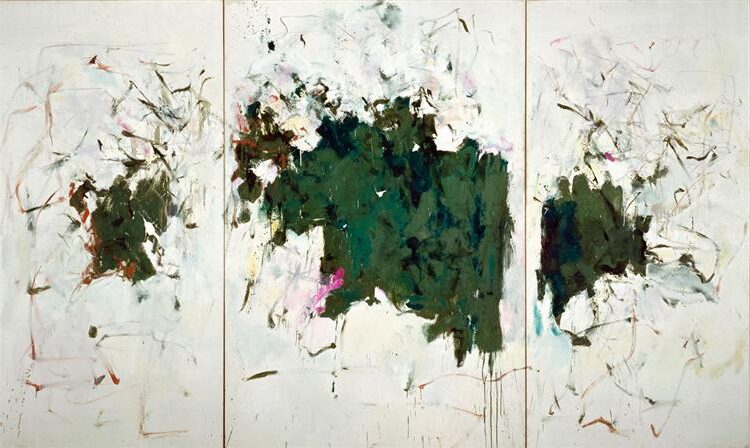 Girolata Triptych (1964) reflects the dynamic essence of the Mediterranean landscape