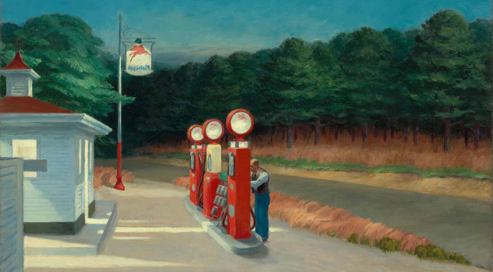 Edward Hopper, Gas, 1940