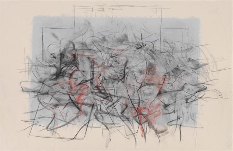 In the Realm of the Mothers III (2014) reflects the complex relationships between women and their bodies