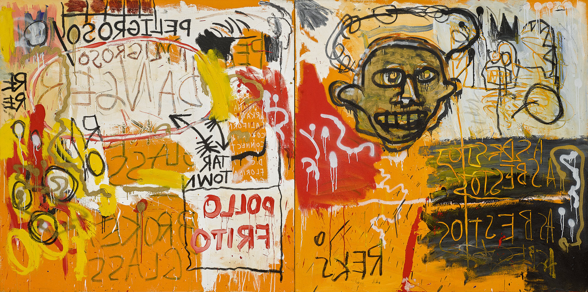 Untitled (Pollo Frito), 1982 by Jean-Michel Basquiat