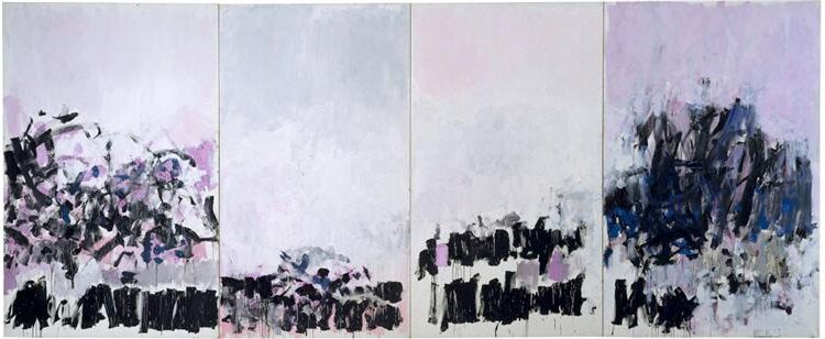 La Vie en Rose (1979) reflects the beauty and complexity of emotions using vibrant pinks and reds