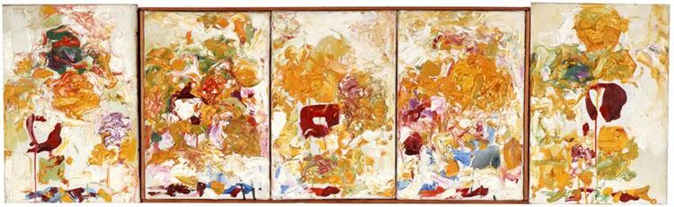Little Trip (1969) reflects a dynamic composition of energetic brushstrokes