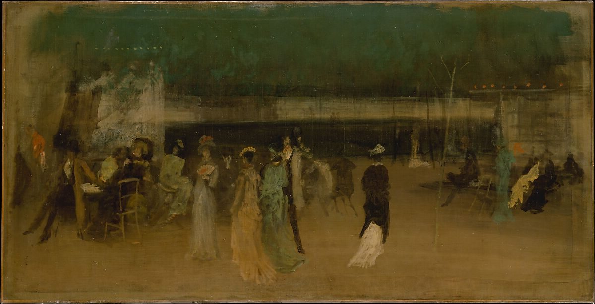 Cremorne Gardens, No. 2 by James McNeill Whistler, (1872 - 1877)