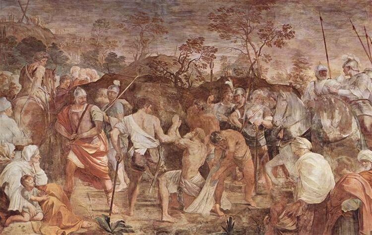 Martyrdom of St. Andrew (Introduction to the Crucifixion) (c. 1608) reflects themes of faith, sacrifice, and divine endurance.