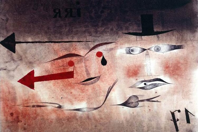 Seventeen (Siebzehn), 1923 reflects Paul Klee’s fascination with numerical symbolism and abstract composition.