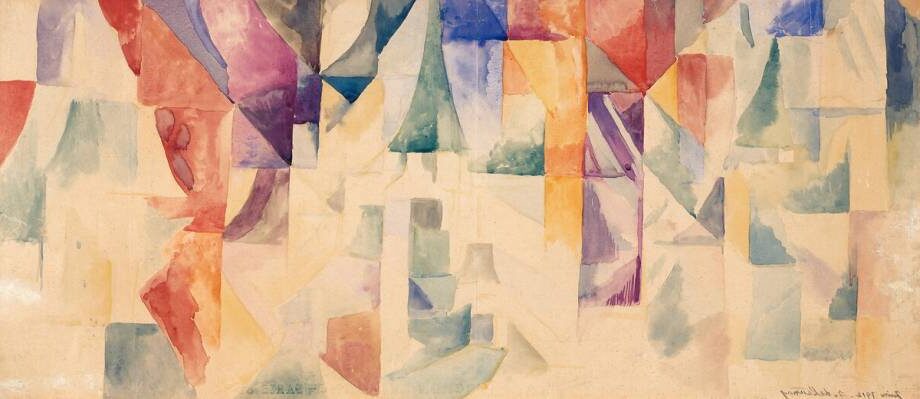 Simultaneous Windows, (1911-1913) by Robert Delaunay