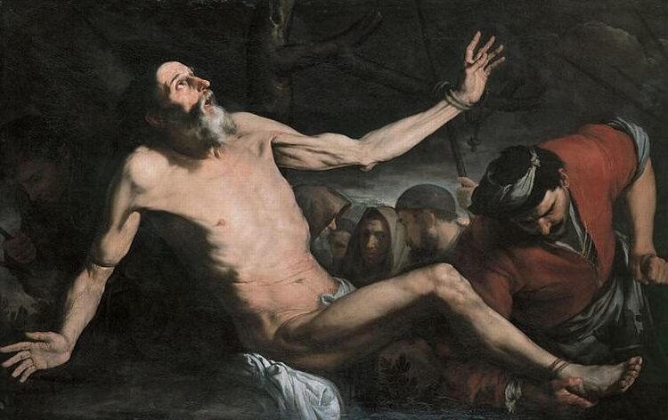 St. Bartholomew Almost in Agony (1626–1632) reflects themes of martyrdom, suffering, and spiritual resilience.