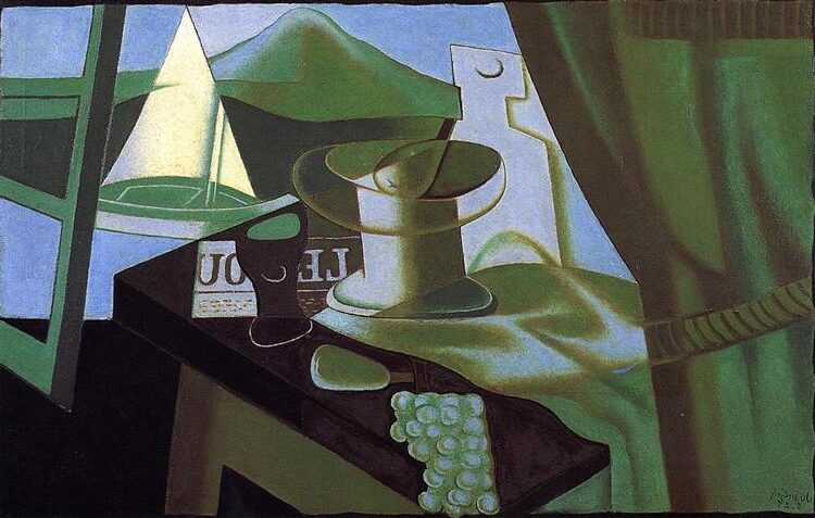 The Bay (1921) by Juan Gris  reflects his refined approach to Cubism.