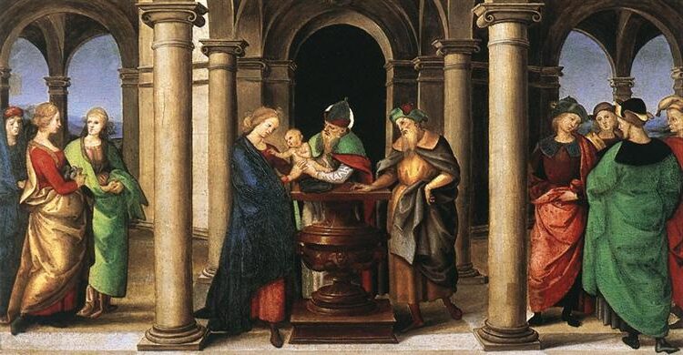 The Presentation in the Temple by Raphael, 1502 - 1503