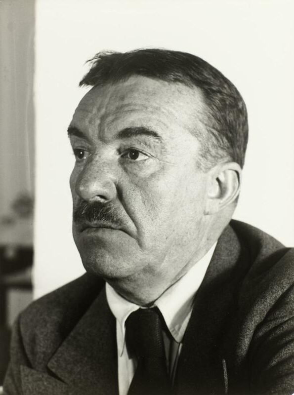 A portrait photo of Fernand Leger