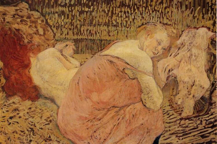 Two Friends, c. 1894–1895 reflects a glimpse into the intimate and often unguarded moments of companionship.