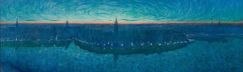 Dawn over Riddarfjärden, 1899 by Eugène Jansson