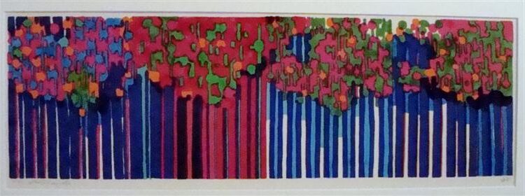 Blomsterstaketet, 1971 by Lennart Rodhe