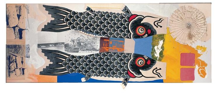 Doubleluck, 1995, by Robert Rauschenberg